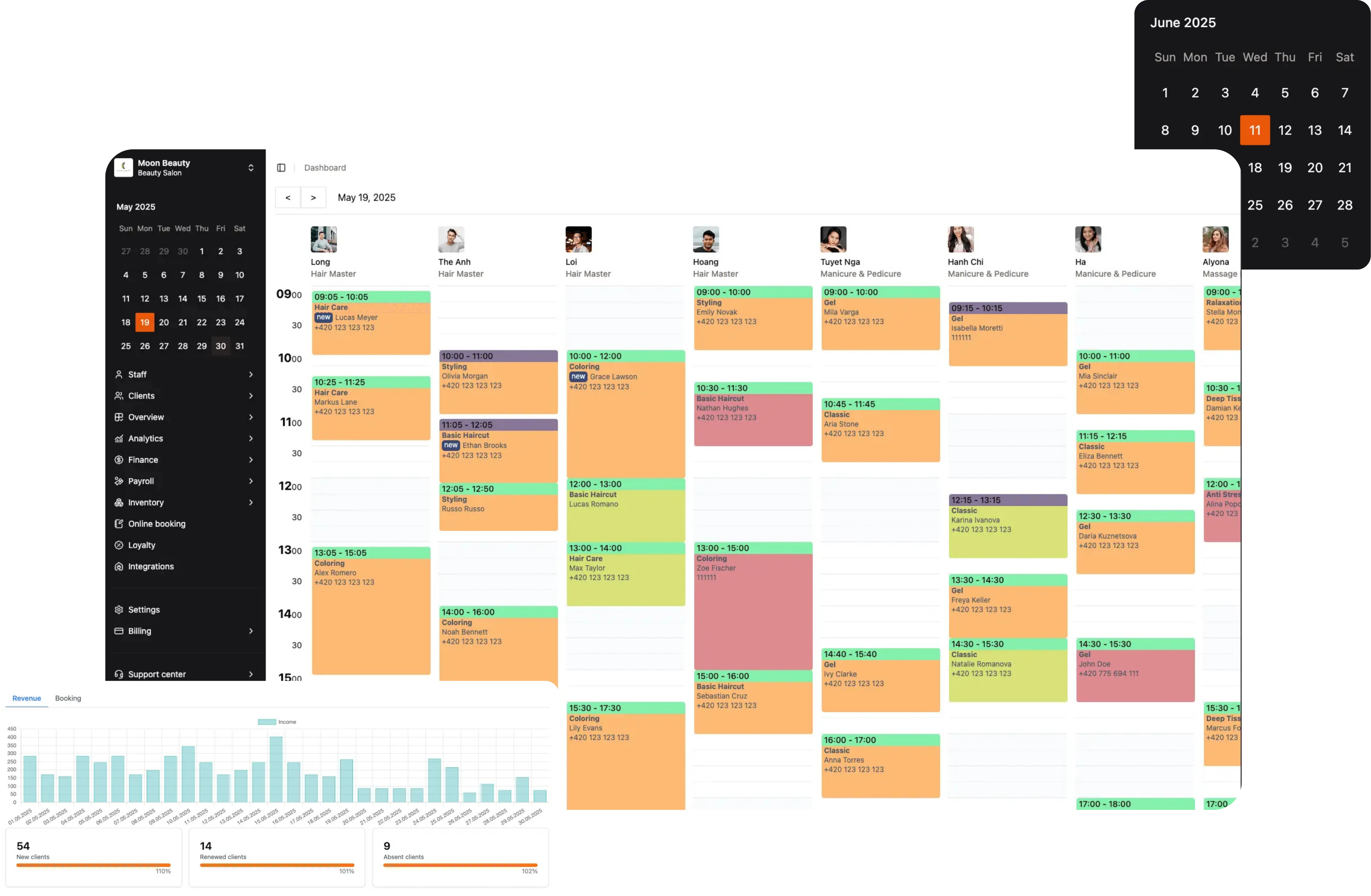 MoonBeauty Timetable Preview